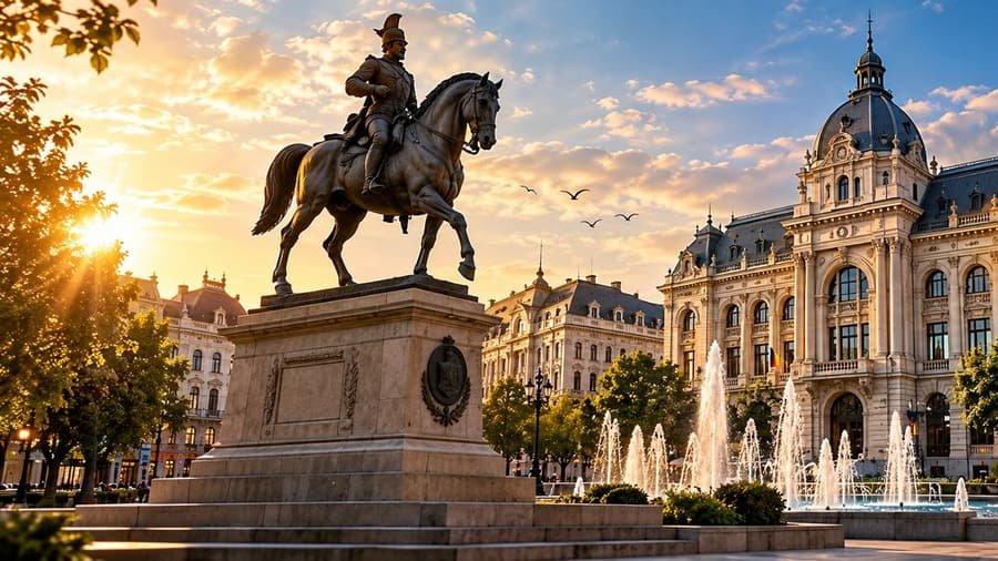 Craiova: Palatul Jean Mihail și parcul Nicolae Romanescu
